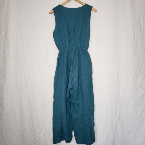 Anna Melani Linen Jumpsuit - Picture 4 of 4
